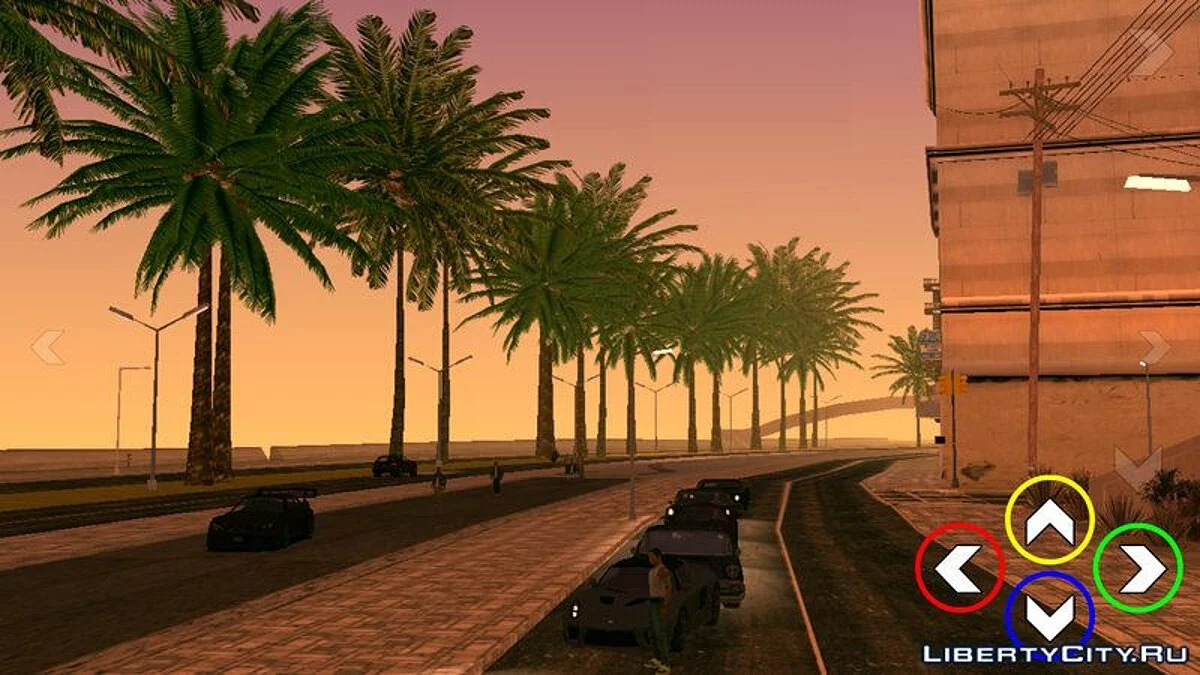 Отражения на машинах / GTA San Andreas (iOS, Android)