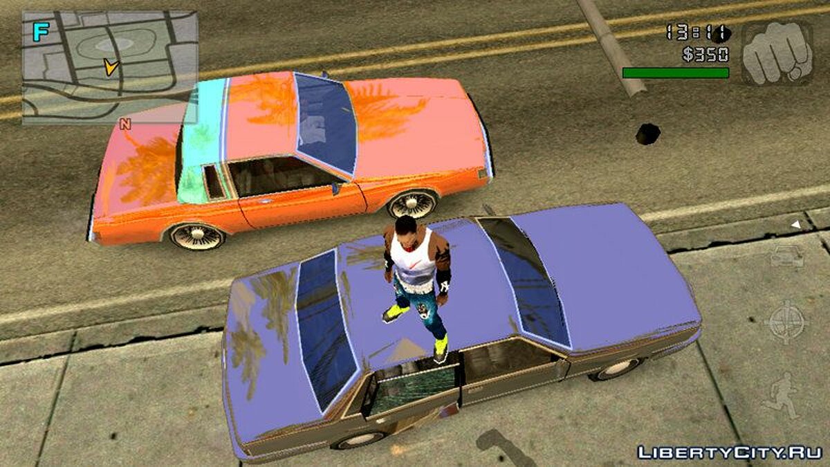 Файлы для GTA San Andreas (iOS, Android): машины, моды, скины