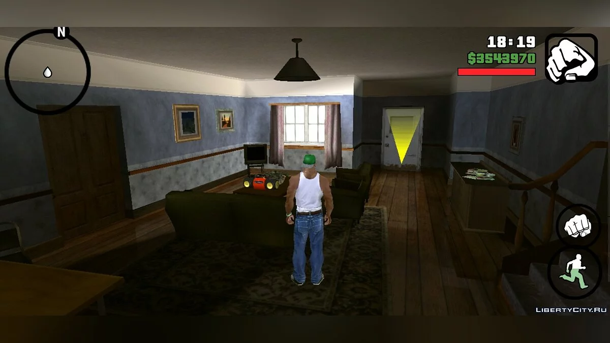 Радио в доме Си Джея / GTA San Andreas (iOS, Android)