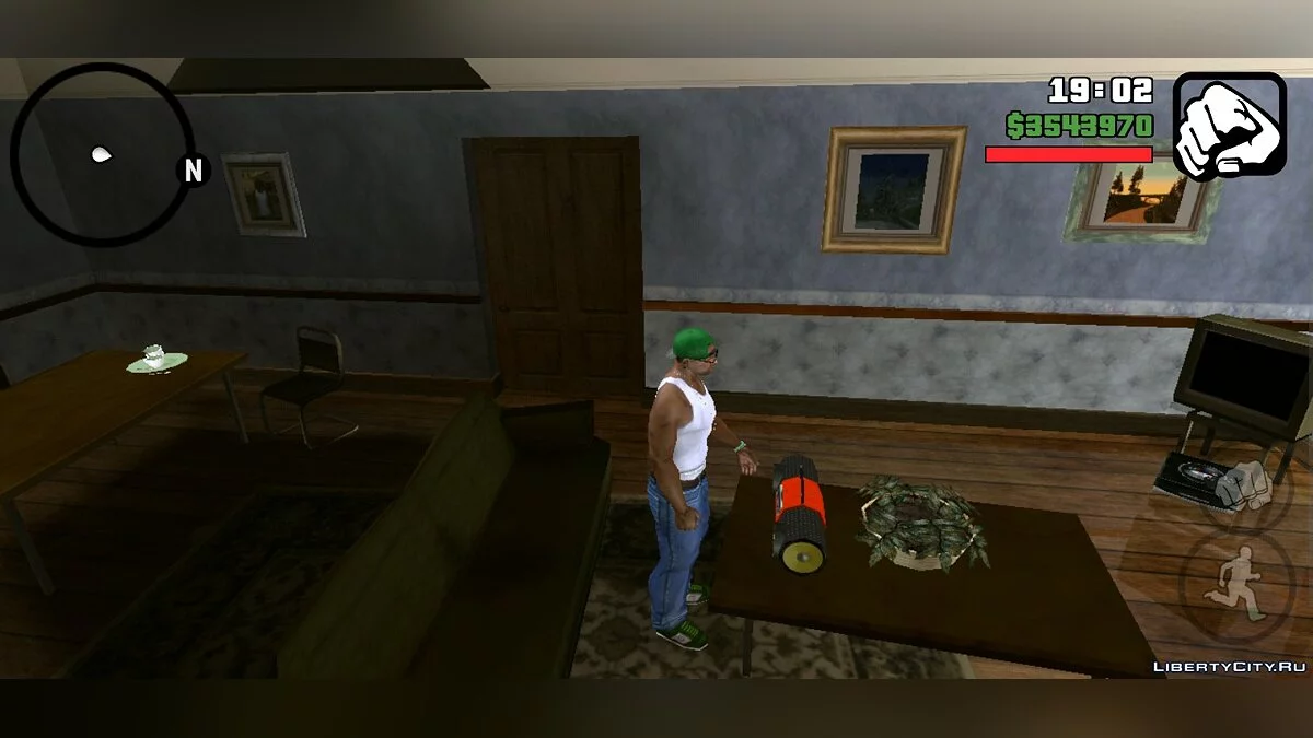 Радио в доме Си Джея / GTA San Andreas (iOS, Android)