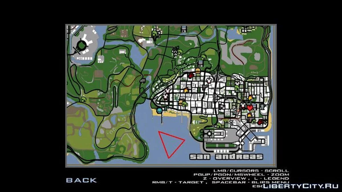Бермудский треугольник / GTA San Andreas (iOS, Android)