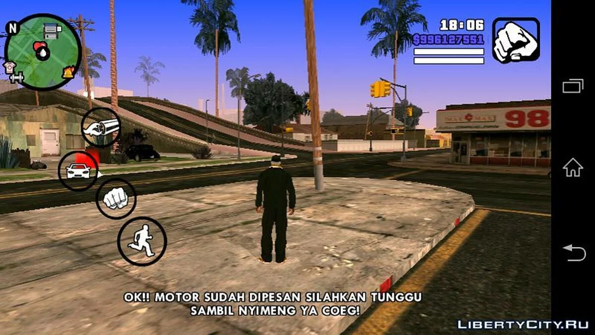 Доставка транспорта / GTA San Andreas (iOS, Android)