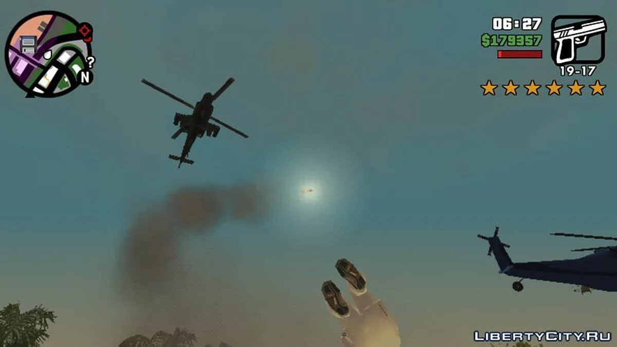 Экстремальный уровень розыска / GTA San Andreas (iOS, Android)