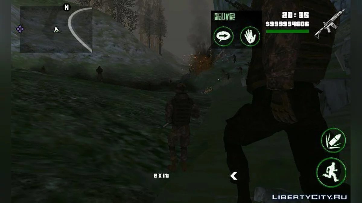 Миссии из Call Of Duty / GTA San Andreas (iOS, Android)