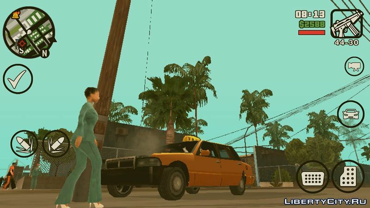 Скачать Не горящие машины для GTA San Andreas (iOS, Android)