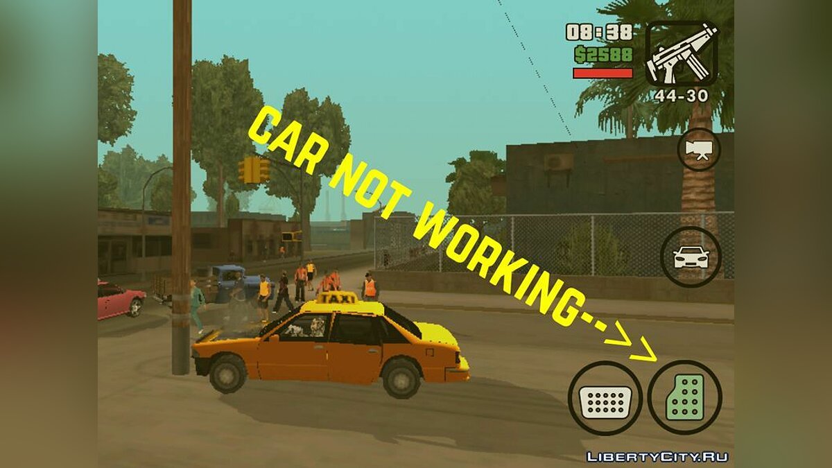 Скачать Не горящие машины для GTA San Andreas (iOS, Android)