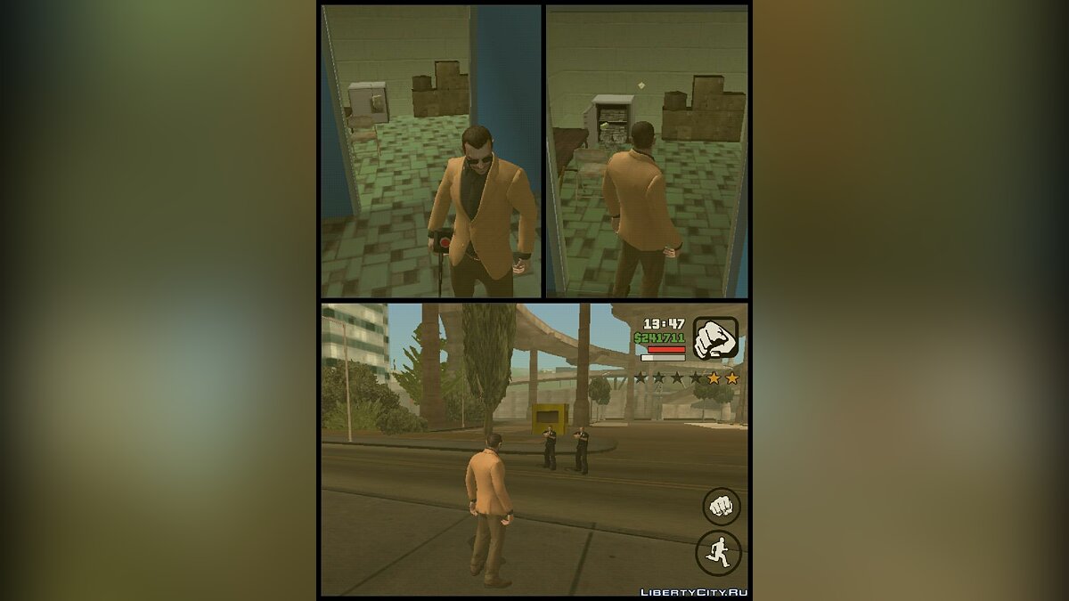 Скачать Ограбление банка для GTA San Andreas (iOS, Android)