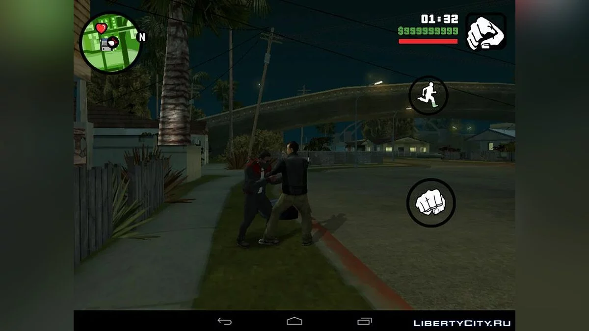 Партнер Клод и смена персонажа / GTA San Andreas (iOS, Android)