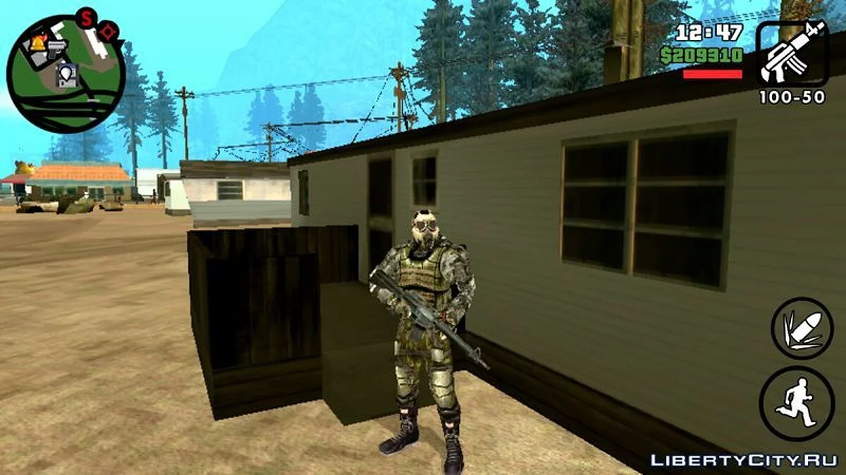 Трейлер в Angel Pine / GTA San Andreas (iOS, Android)