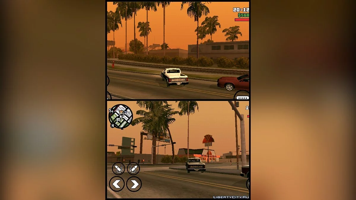Возможность сажать деревья / GTA San Andreas (iOS, Android)