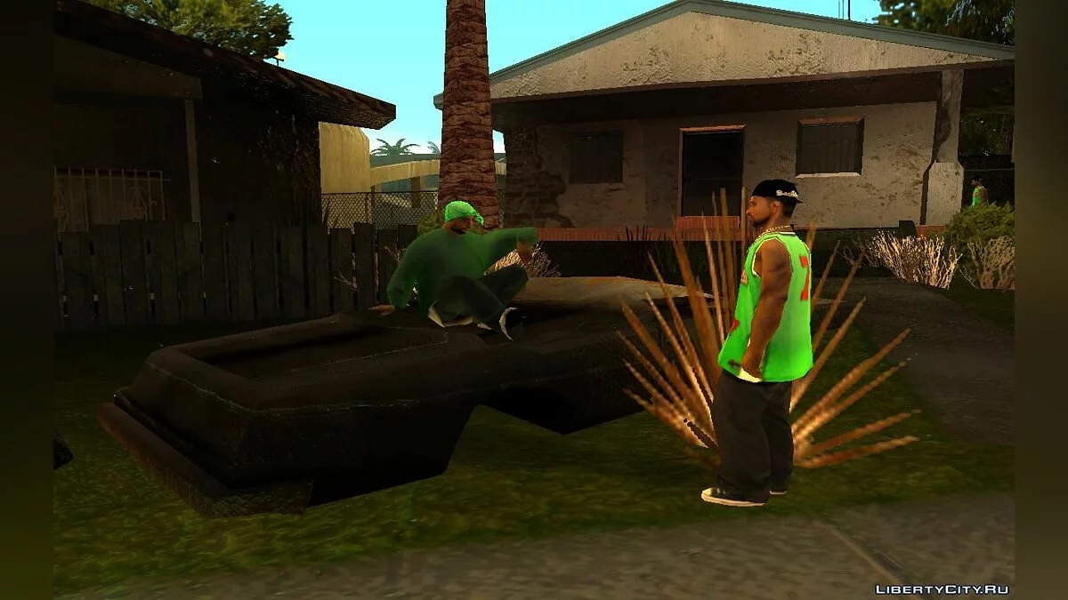 Больше людей в Гантоне / GTA San Andreas (iOS, Android)