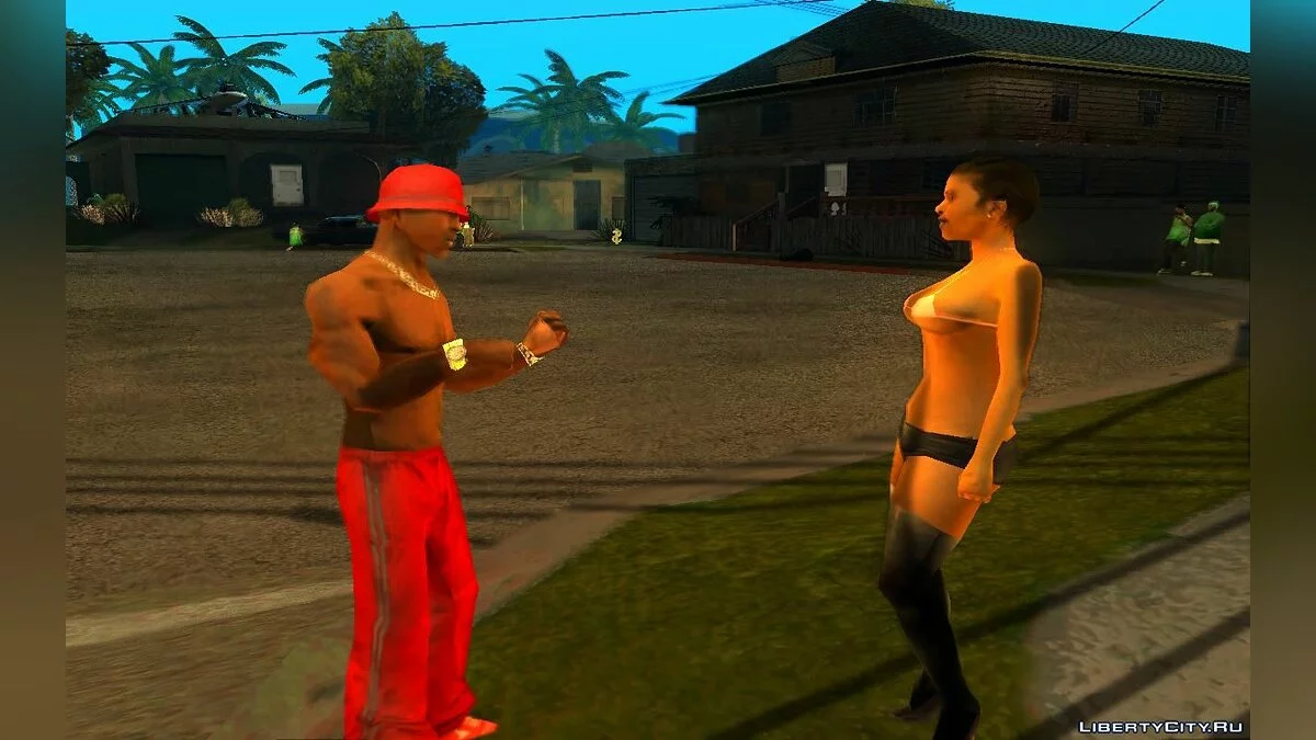 Больше людей в Гантоне / GTA San Andreas (iOS, Android)