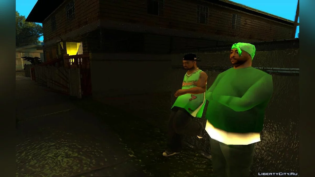 Больше людей в Гантоне / GTA San Andreas (iOS, Android)