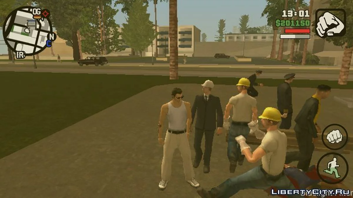 Не бей женщин / GTA San Andreas (iOS, Android)