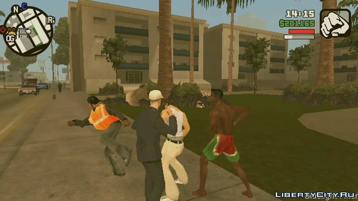 Не бей женщин / GTA San Andreas (iOS, Android)