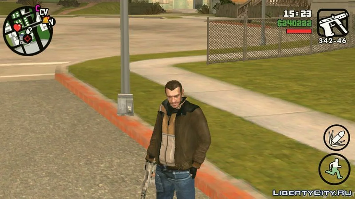 Приближение камеры / GTA San Andreas (iOS, Android)