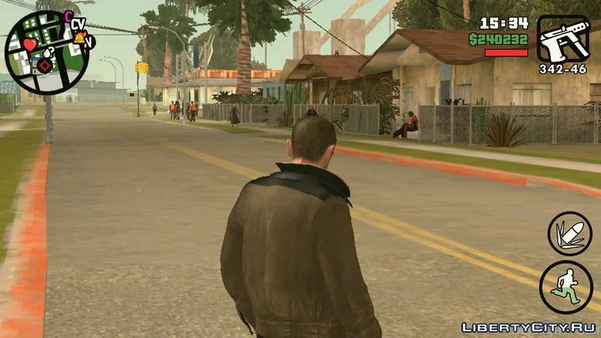 Приближение камеры / GTA San Andreas (iOS, Android)