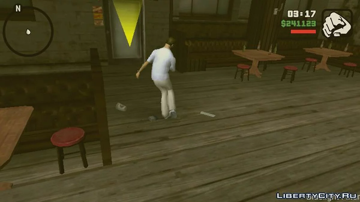 Возможность напиться в баре / GTA San Andreas (iOS, Android)