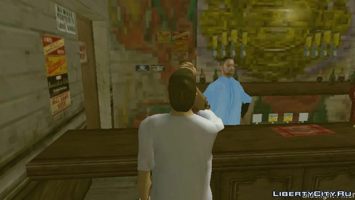 Возможность напиться в баре / GTA San Andreas (iOS, Android)