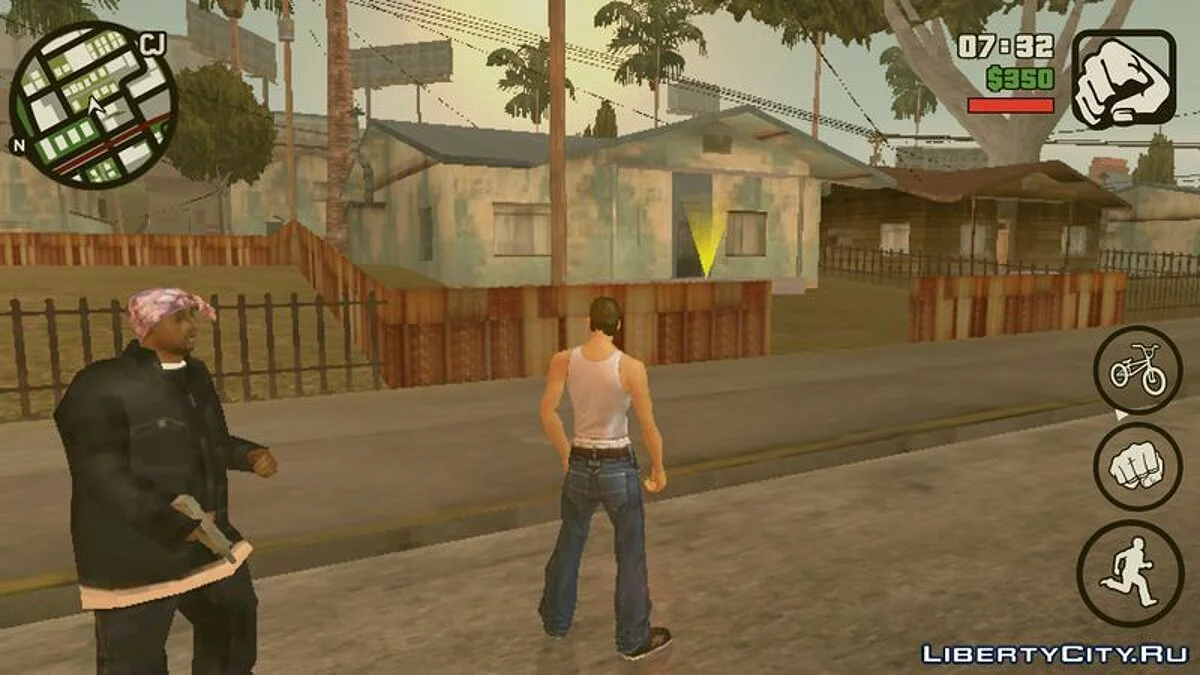 Возможность заходить в любой дом / GTA San Andreas (iOS, Android)