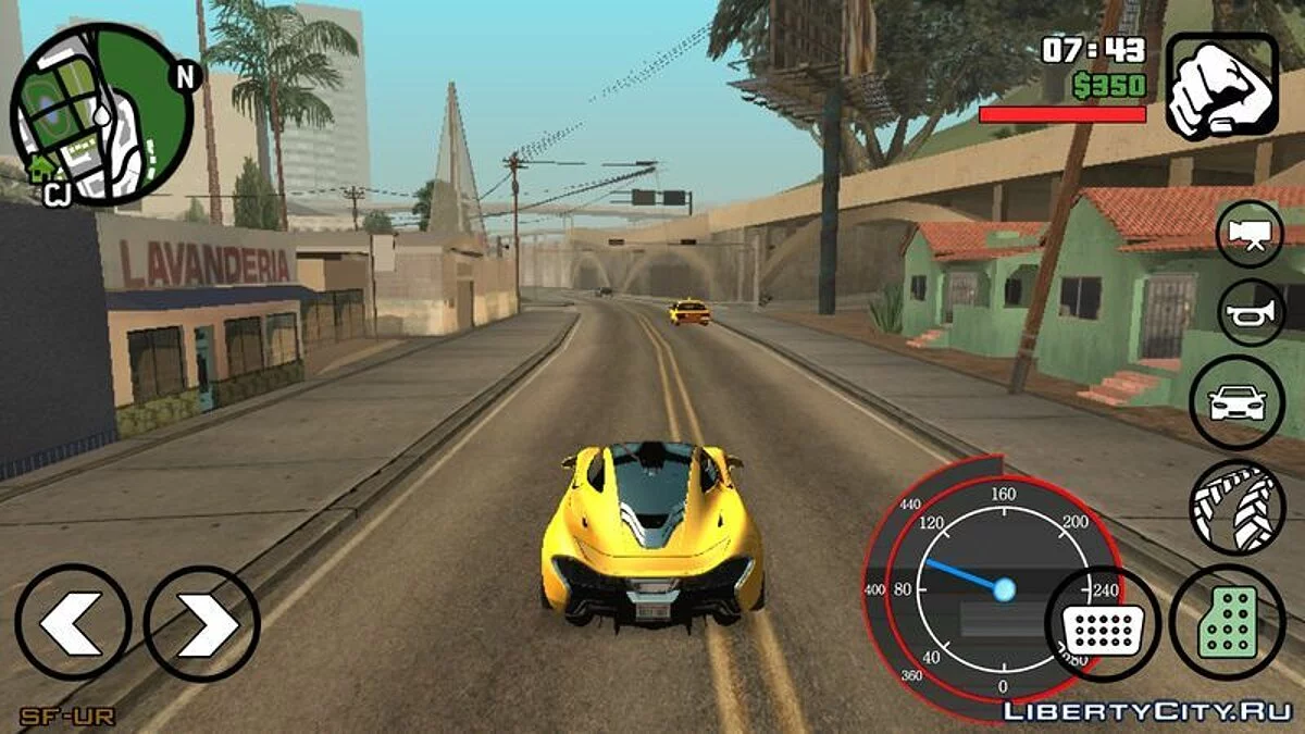 Спидометр / GTA San Andreas (iOS, Android)