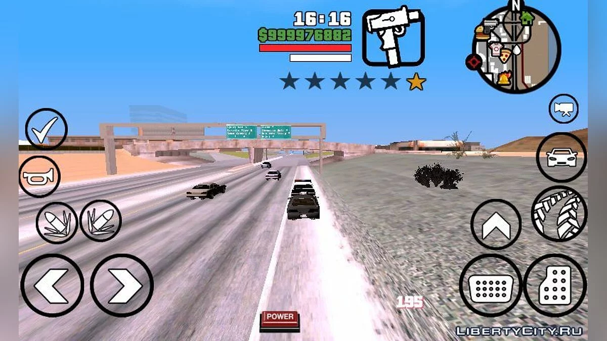 Улучшенные настройки машин / GTA San Andreas (iOS, Android)