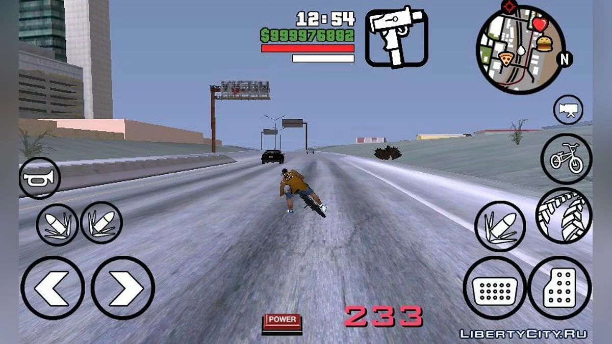Улучшенные настройки машин / GTA San Andreas (iOS, Android)