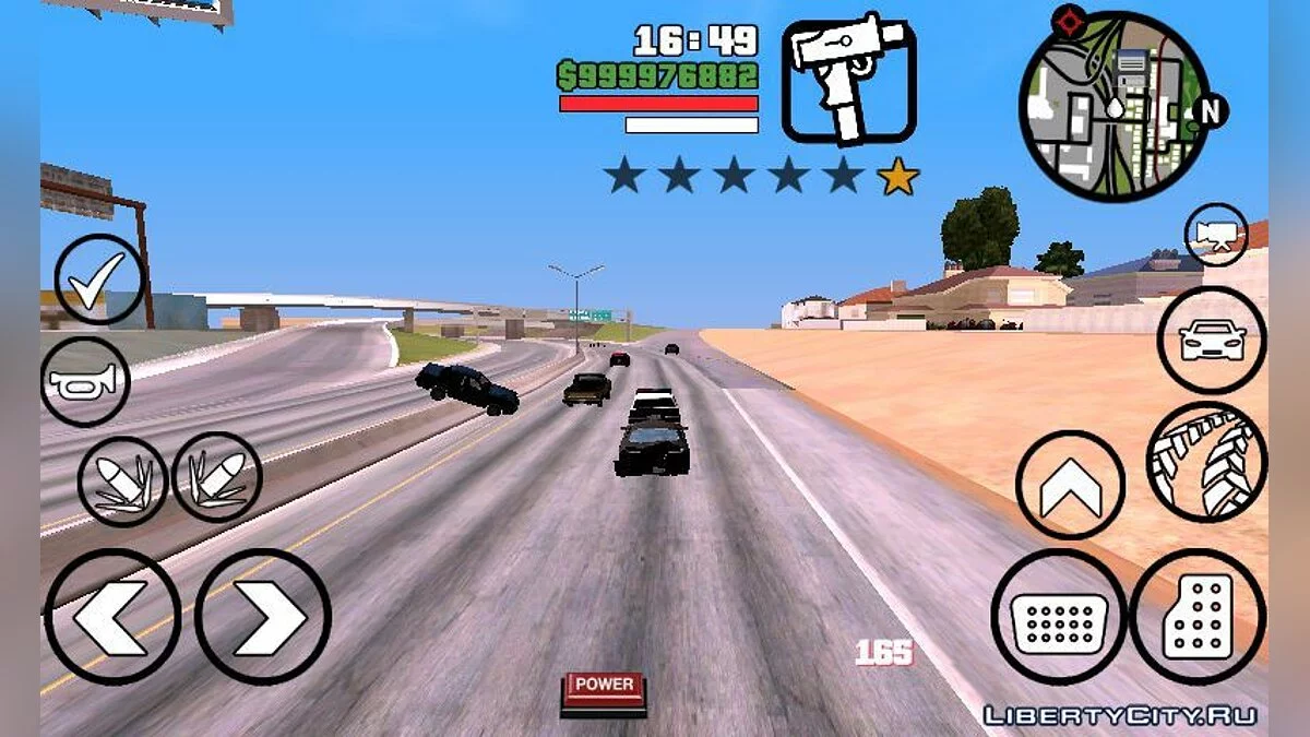 Улучшенные настройки машин / GTA San Andreas (iOS, Android)