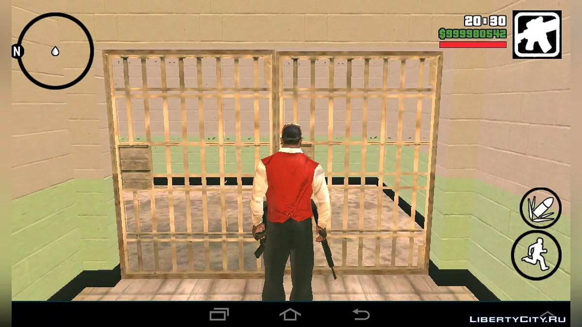 Заключение в тюрьму за превышение скорости / GTA San Andreas (iOS, Android)