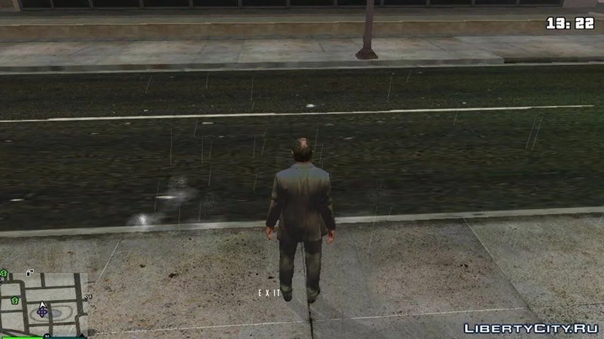 Эффекты от дождя на дорогах / GTA San Andreas (iOS, Android)