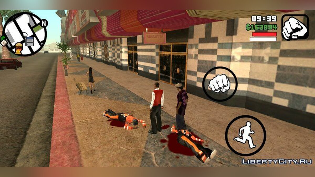 Скачать Стиль драки как в рестлинге для GTA San Andreas (iOS, Android)