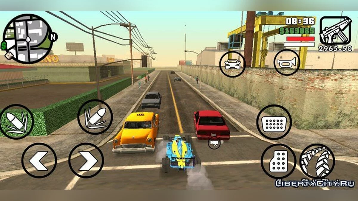 Замедление времени / GTA San Andreas (iOS, Android)