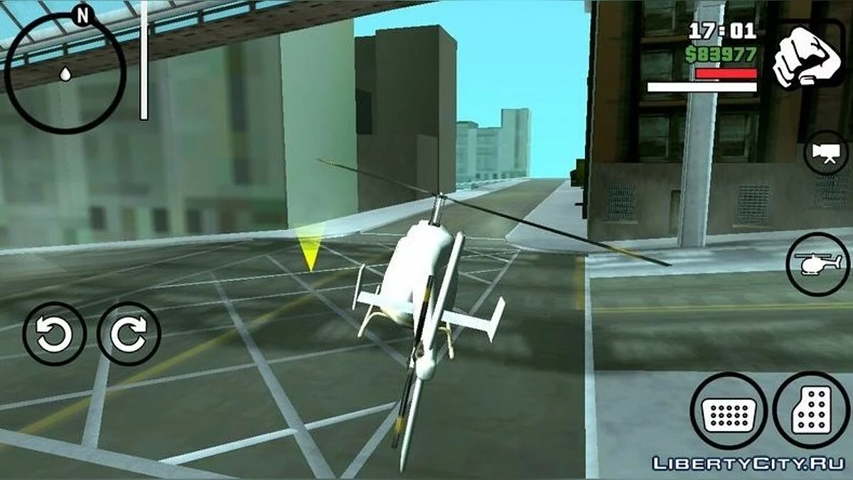 Нет ограничения высоты полета / GTA San Andreas (iOS, Android)