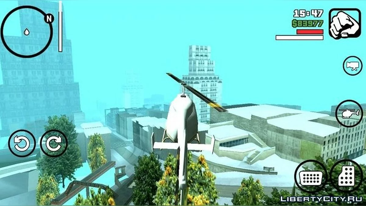 Нет ограничения высоты полета / GTA San Andreas (iOS, Android)