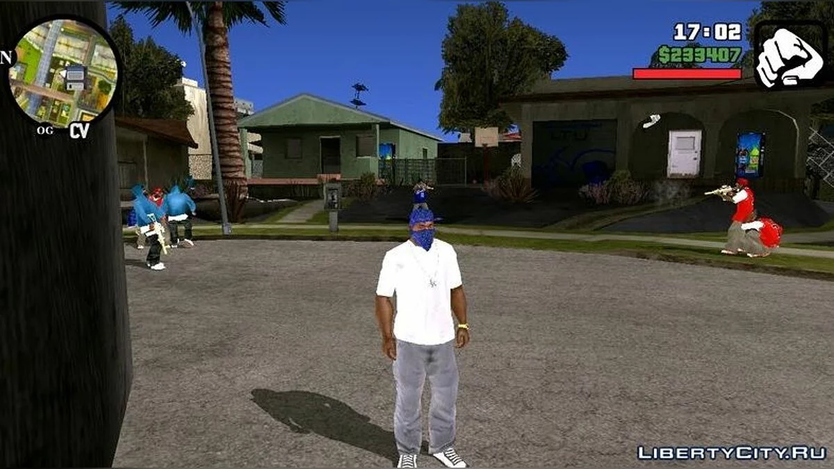 Война между Грув и Баллас V1 / GTA San Andreas (iOS, Android)