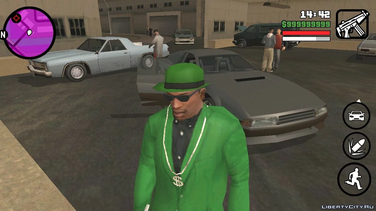 Автосервис в доках / GTA San Andreas (iOS, Android)
