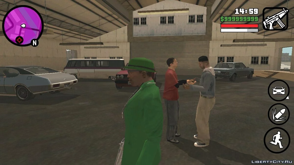 Автосервис в доках / GTA San Andreas (iOS, Android)
