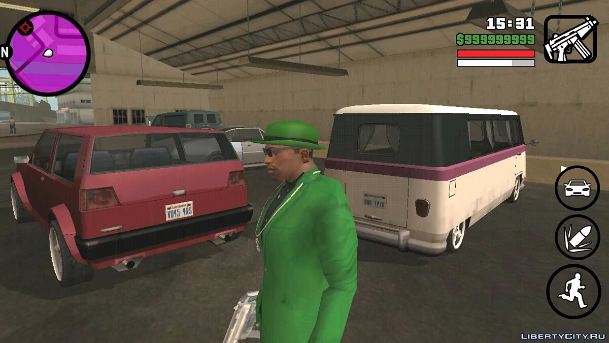 Автосервис в доках / GTA San Andreas (iOS, Android)