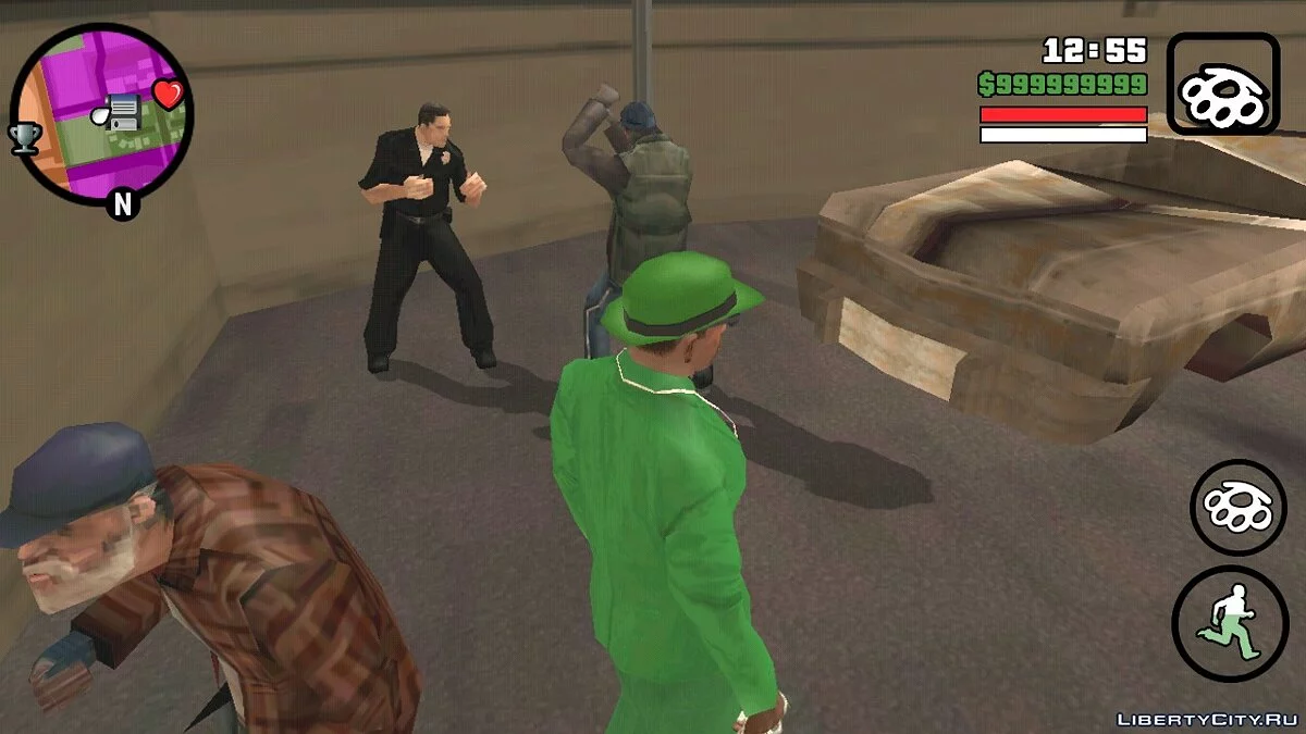 Бешеные бомжи / GTA San Andreas (iOS, Android)
