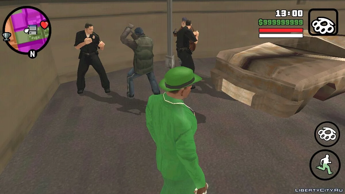 Бешеные бомжи / GTA San Andreas (iOS, Android)