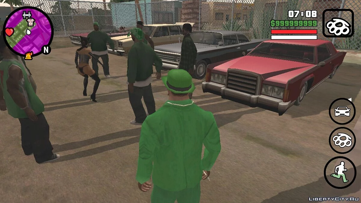 Братки у бара v3 / GTA San Andreas (iOS, Android)