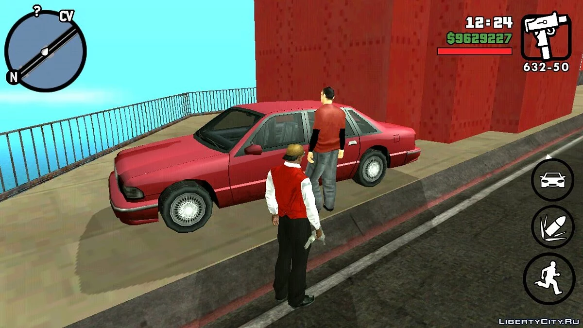 Дорожная ситуация  / GTA San Andreas (iOS, Android)