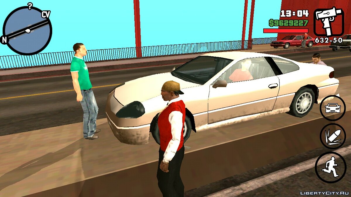 Скачать Дорожная ситуация для GTA San Andreas (iOS, Android)