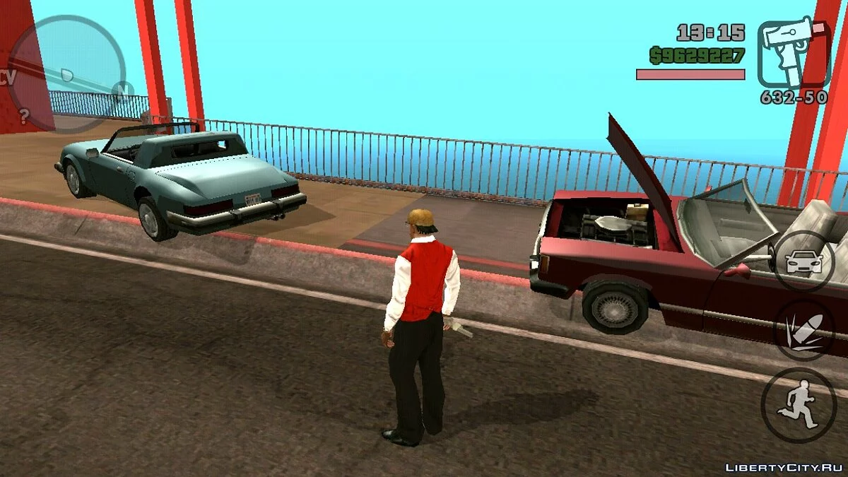 Дорожная ситуация  / GTA San Andreas (iOS, Android)