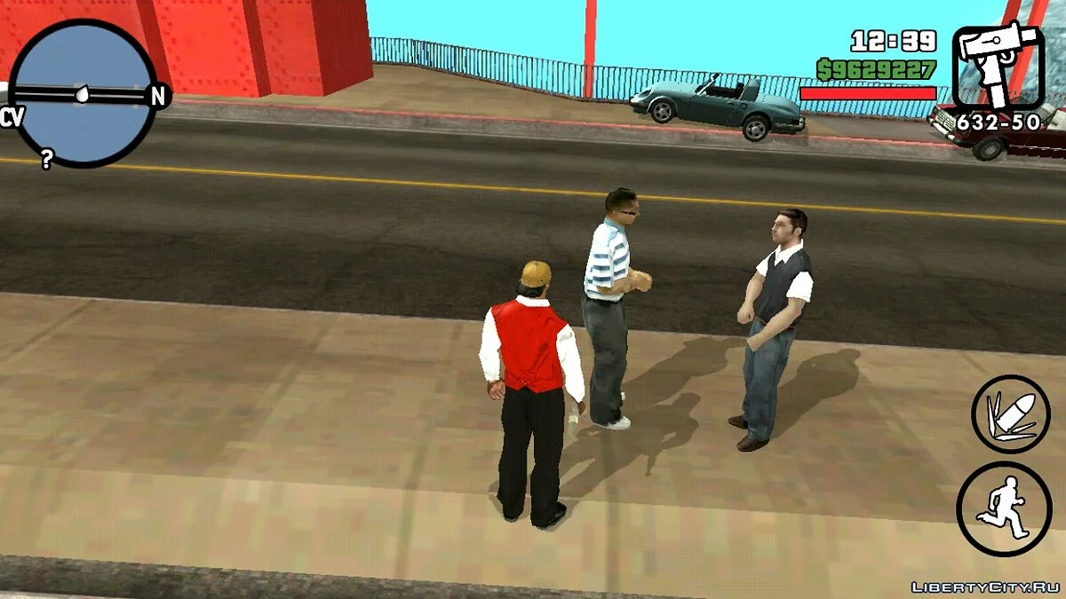 Дорожная ситуация  / GTA San Andreas (iOS, Android)
