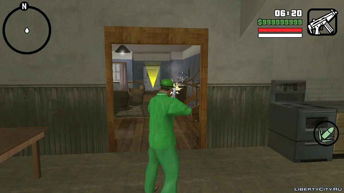 Дрожание камеры при стрельбе  / GTA San Andreas (iOS, Android)