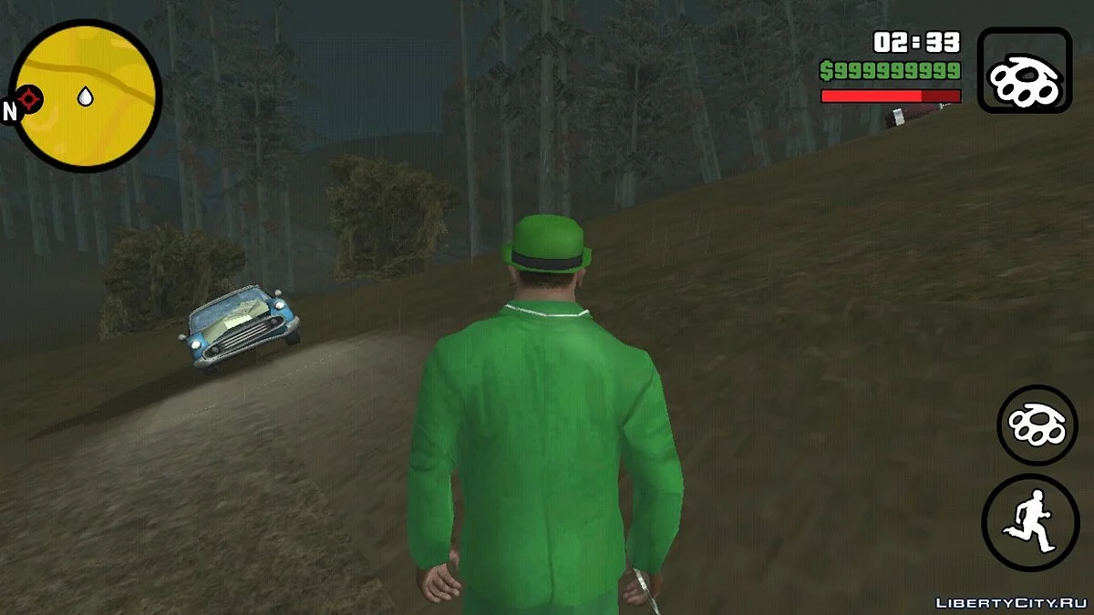 Машина призрак / GTA San Andreas (iOS, Android)