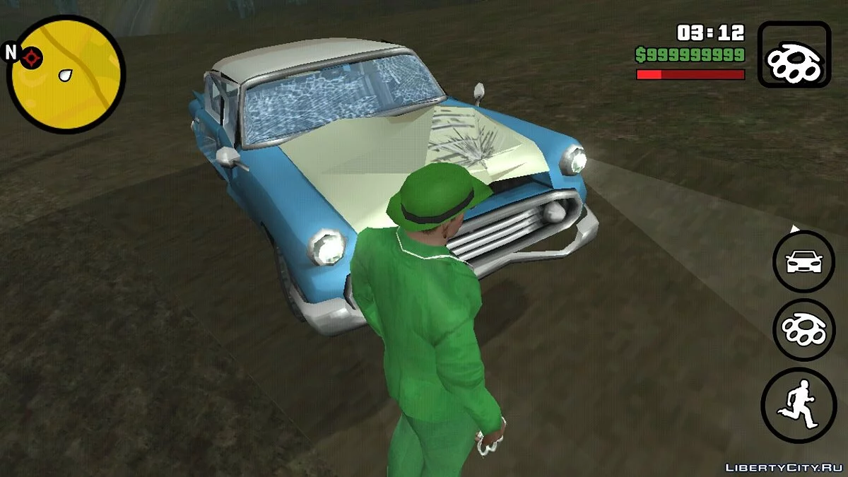 Машина призрак / GTA San Andreas (iOS, Android)