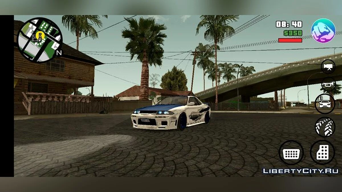 Настройки автомобиля / GTA San Andreas (iOS, Android)