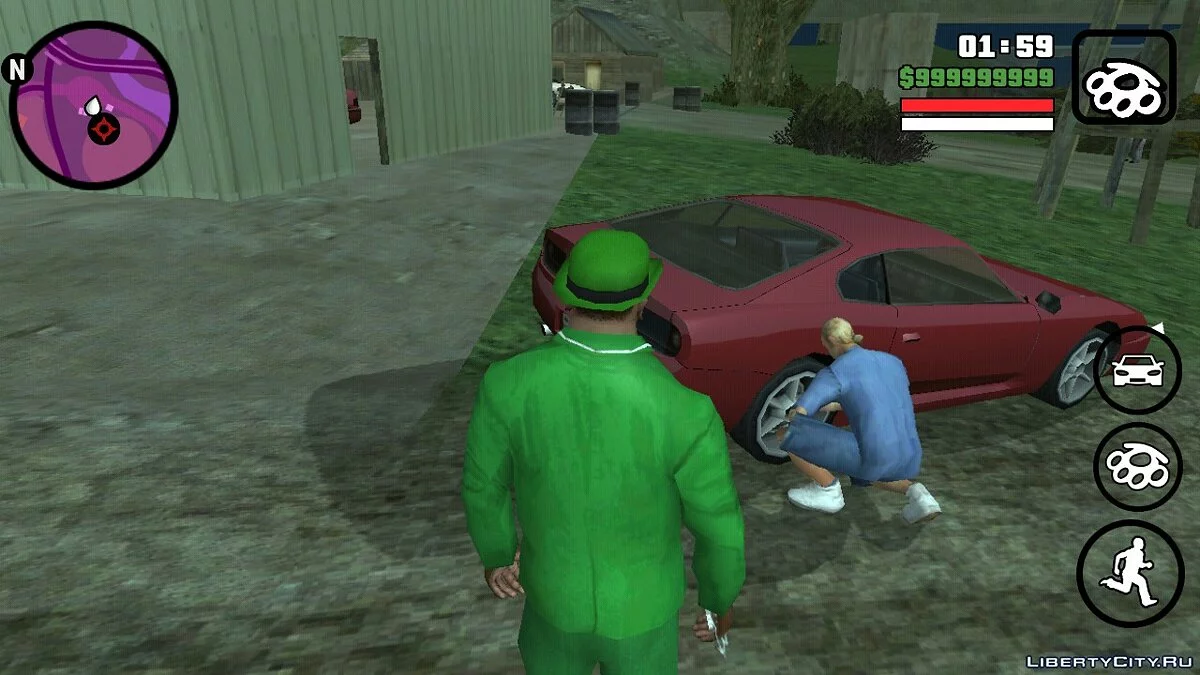 Нелегальная авторазборка / GTA San Andreas (iOS, Android)